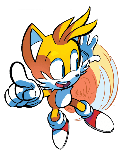 Tails in the comics